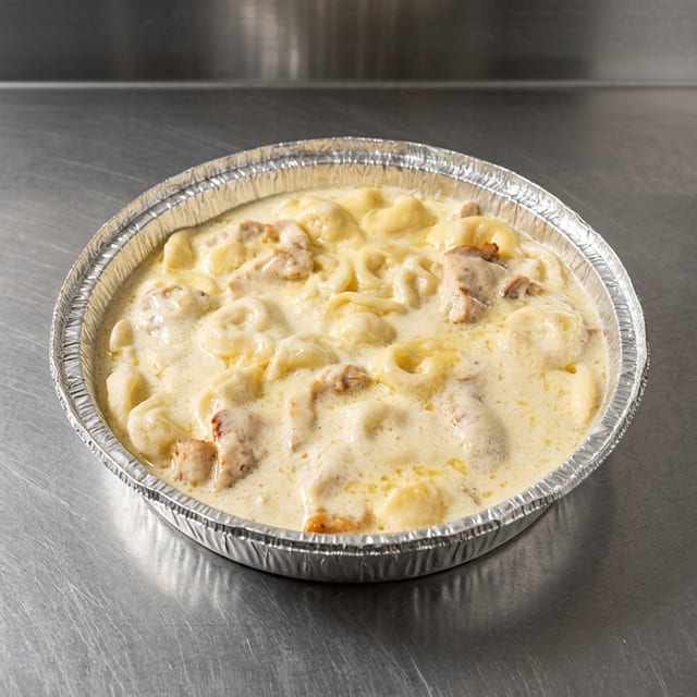 Tortellini Alfredo.