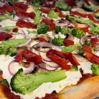 Square Veggie Supreme Pizza